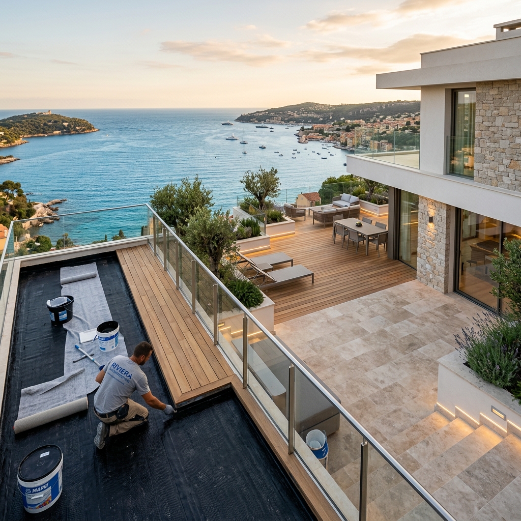 Toiture Terrasse : Étanchéité EPDM, Bitume ou Végétalisée pour les Alpes-Maritimes